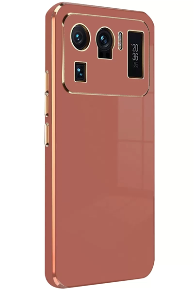 Xiaomi Mi 11 Ultra Kılıf Volet Silikon - Kırmızı