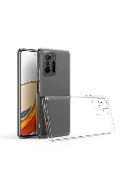 Xiaomi Mi 11T Pro Kılıf Lüx Şeffaf Silikon