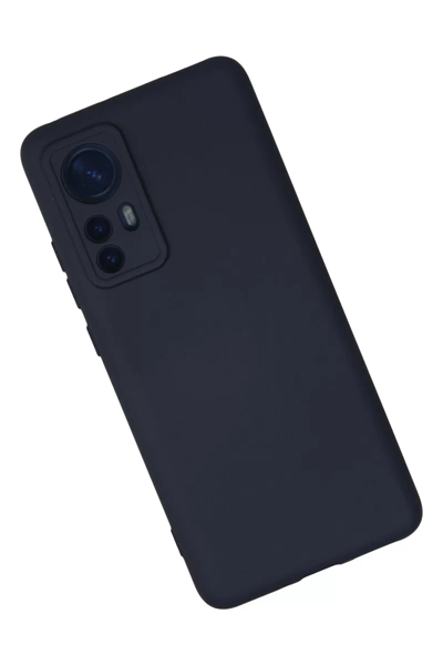 Xiaomi Mi 12 Kılıf Nano içi Kadife Silikon - Lacivert