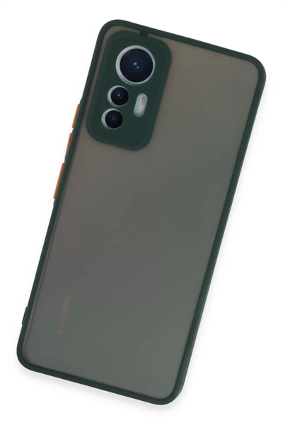 Xiaomi Mi 12 Lite Kılıf Montreal Silikon Kapak - Yeşil