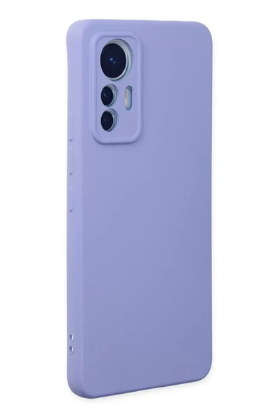 Xiaomi Mi 12 Lite Kılıf Nano içi Kadife Silikon - Lila