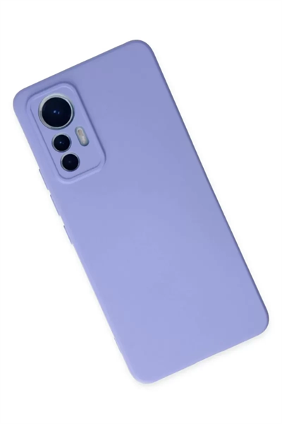 Xiaomi Mi 12 Lite Kılıf Nano içi Kadife Silikon - Lila
