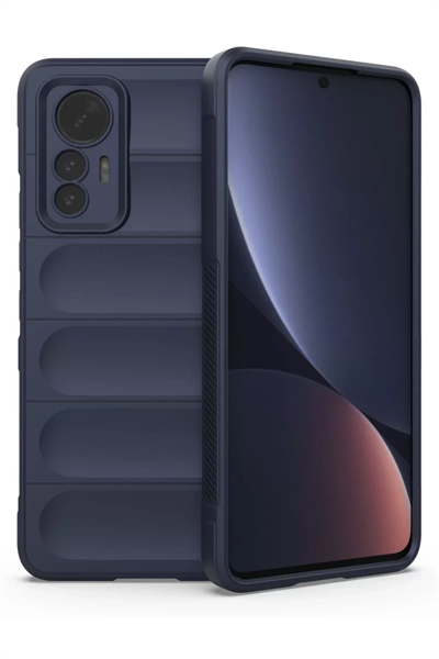 Xiaomi Mi 12 Lite Kılıf Optimum Silikon - Lacivert