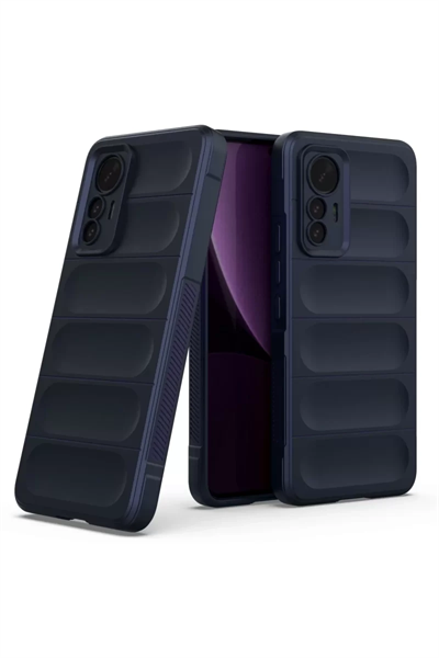 Xiaomi Mi 12 Lite Kılıf Optimum Silikon - Lacivert