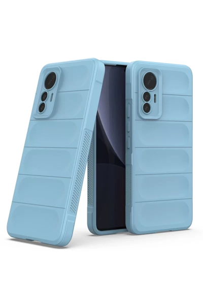 Xiaomi Mi 12 Lite Kılıf Optimum Silikon - Sky Blue