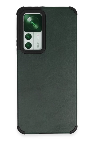 Xiaomi Mi 12T Kılıf Loop Deri Silikon - Yeşil