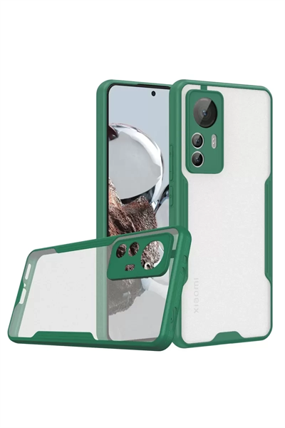 Xiaomi Mi 12T Kılıf Platin Silikon - Yeşil