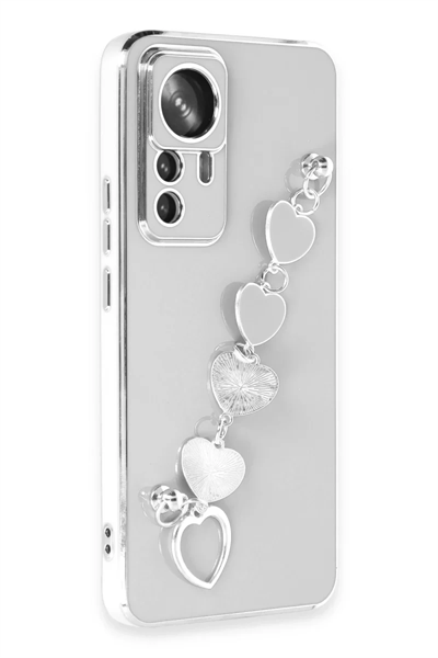 Xiaomi Mi 12T Pro Kılıf Esila Silikon - Beyaz