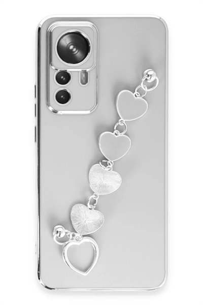 Xiaomi Mi 12T Pro Kılıf Esila Silikon - Beyaz