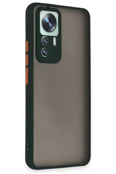 Xiaomi Mi 12T Pro Kılıf Montreal Silikon Kapak - Yeşil