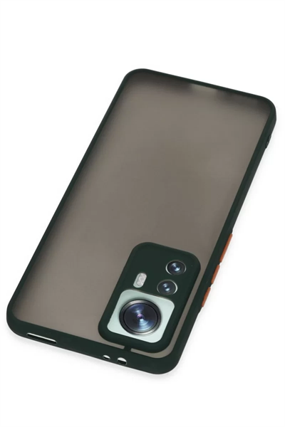 Xiaomi Mi 12T Pro Kılıf Montreal Silikon Kapak - Yeşil