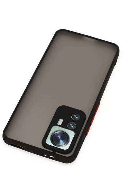 Xiaomi Mi 12T Pro Kılıf Montreal Silikon Kapak - Siyah