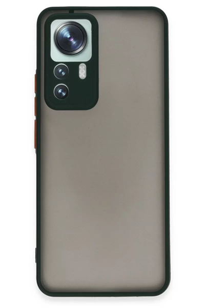 Xiaomi Mi 12T Pro Kılıf Montreal Silikon Kapak - Yeşil