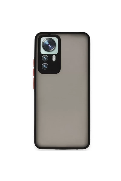 Xiaomi Mi 12T Pro Kılıf Montreal Silikon Kapak - Siyah