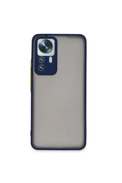 Xiaomi Mi 12T Pro Kılıf Montreal Silikon Kapak - Lacivert