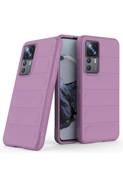 Xiaomi Mi 12T Pro Kılıf Optimum Silikon - Mor