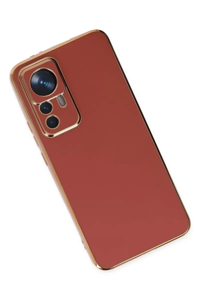 Xiaomi Mi 12T Pro Kılıf Volet Silikon - Kırmızı