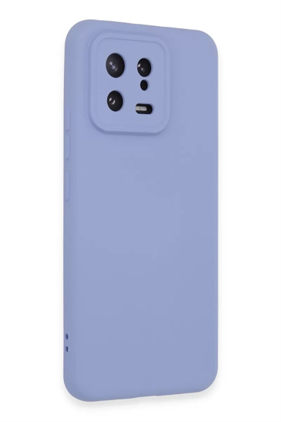 Xiaomi Mi 13 Kılıf Nano içi Kadife Silikon - Lila