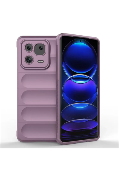 Xiaomi Mi 13 Kılıf Optimum Silikon - Mor