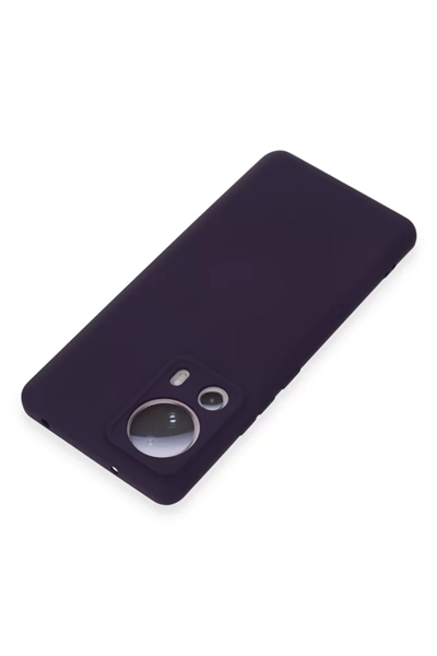 Xiaomi Mi 13 Lite Kılıf Nano içi Kadife Silikon - Mor