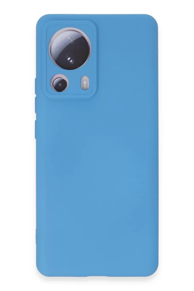 Xiaomi Mi 13 Lite Kılıf Nano içi Kadife Silikon - Mavi