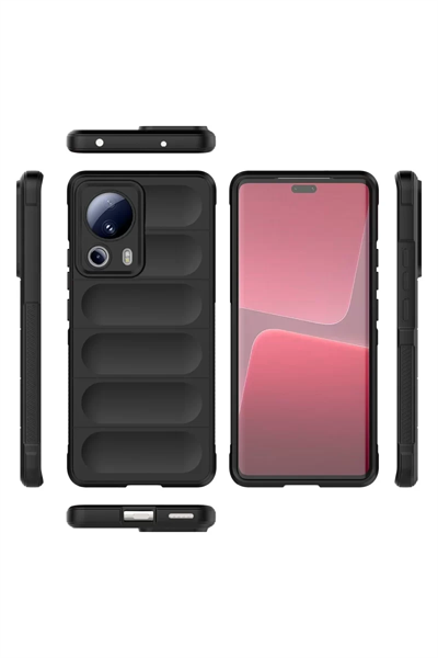 Xiaomi Mi 13 Lite Kılıf Optimum Silikon - Siyah