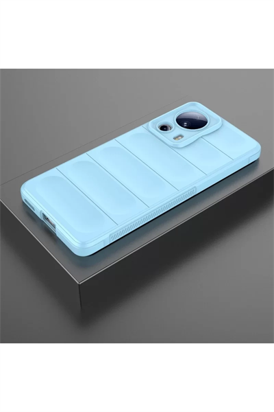 Xiaomi Mi 13 Lite Kılıf Optimum Silikon - Sky Blue