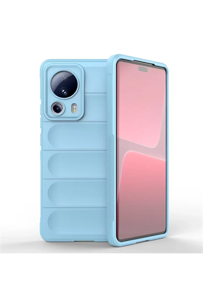 Xiaomi Mi 13 Lite Kılıf Optimum Silikon - Sky Blue