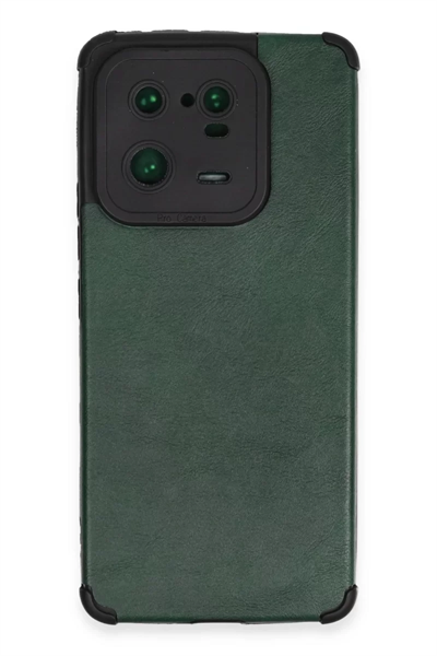 Xiaomi Mi 13 Pro Kılıf Loop Deri Silikon - Yeşil