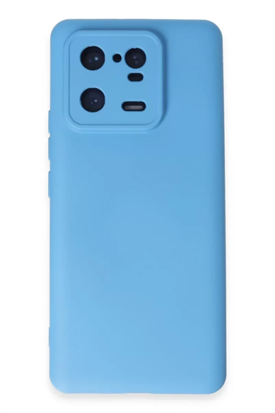 Xiaomi Mi 13 Pro Kılıf Nano içi Kadife Silikon - Mavi