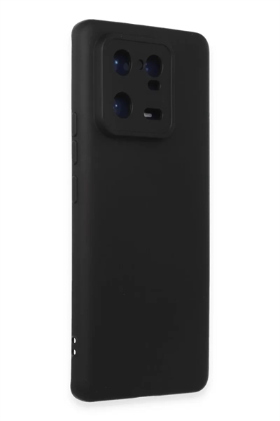 Xiaomi Mi 13 Pro Kılıf Nano içi Kadife Silikon - Siyah