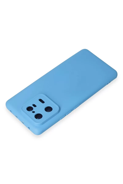 Xiaomi Mi 13 Pro Kılıf Nano içi Kadife Silikon - Mavi