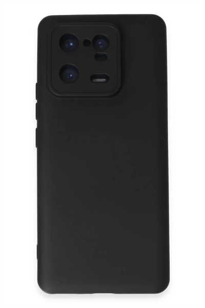 Xiaomi Mi 13 Pro Kılıf Nano içi Kadife Silikon - Siyah