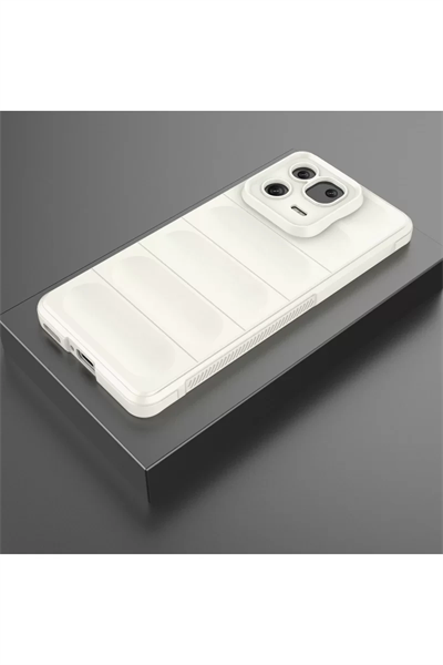 Xiaomi Mi 13 Pro Kılıf Optimum Silikon - Krem