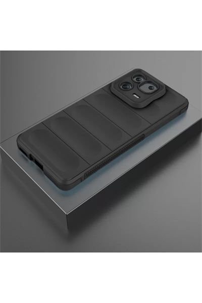 Xiaomi Mi 13 Pro Kılıf Optimum Silikon - Siyah