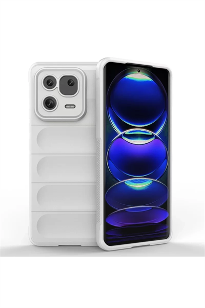 Xiaomi Mi 13 Pro Kılıf Optimum Silikon - Krem