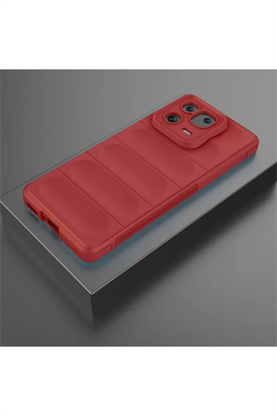 Xiaomi Mi 13 Pro Kılıf Optimum Silikon - Kırmızı