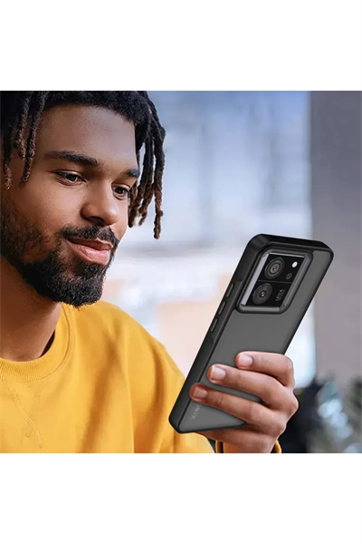 Xiaomi Mi 13T Kılıf Elegant Kapak - Pudra