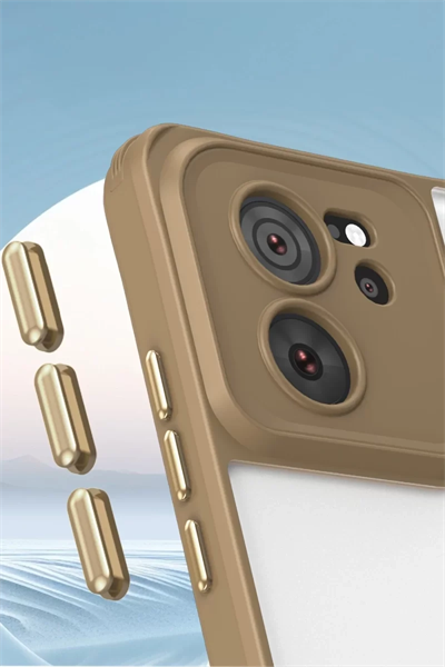 Xiaomi Mi 13T Pro Kılıf Penta Silikon Kılıf - Çöl Titanyum