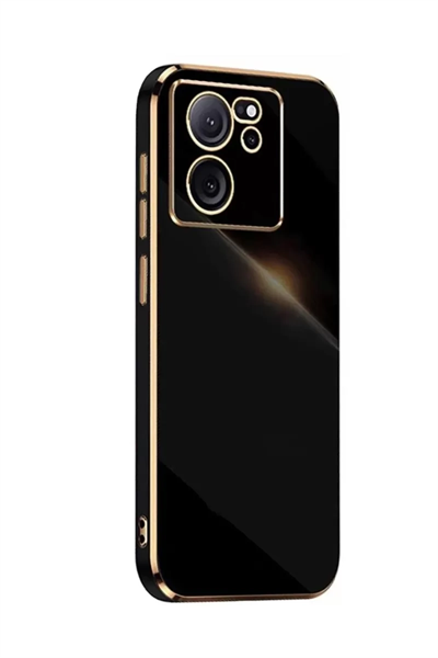Xiaomi Mi 13T Pro Kılıf Volet Silikon - Siyah