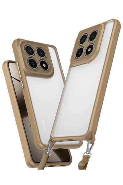 Xiaomi Mi 14T Kılıf Penta Silikon Kılıf - Çöl Titanyum