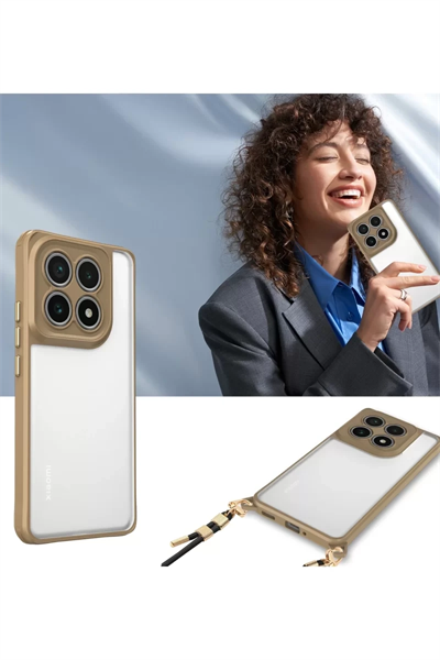 Xiaomi Mi 14T Pro Kılıf Penta Silikon Kılıf - Çöl Titanyum