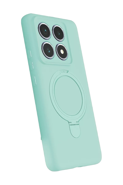 Xiaomi Mi 14T Pro Regal Magsafe Standlı Kapak - Su Yeşili