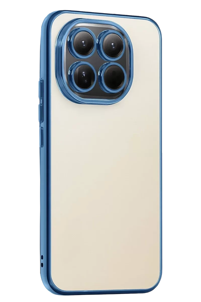 Xiaomi Mi 15 Lensli Silikon - Açık Mavi