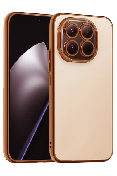 Xiaomi Mi 15 Lensli Silikon - Çöl Titanyum