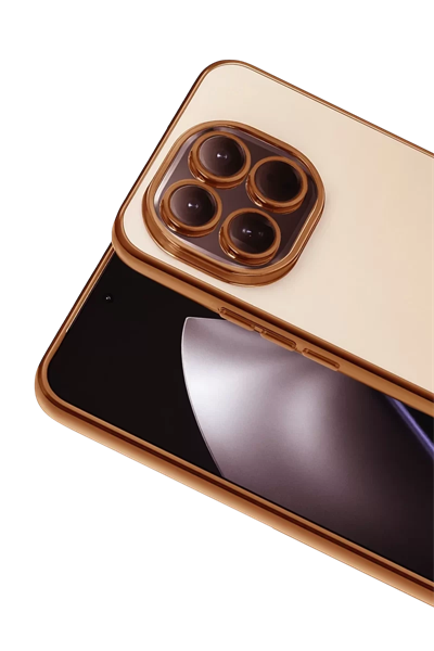 Xiaomi Mi 15 Lensli Silikon - Çöl Titanyum