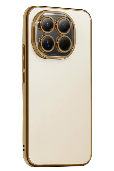 Xiaomi Mi 15 Lensli Silikon - Gold