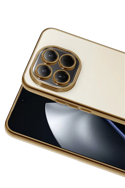 Xiaomi Mi 15 Lensli Silikon - Gold