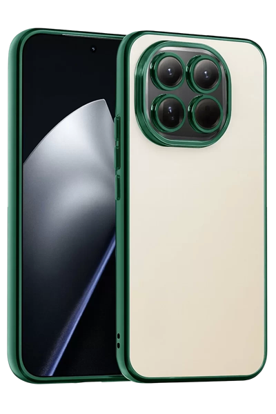 Xiaomi Mi 15T Lensli Silikon - Yeşil