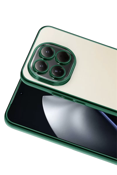 Xiaomi Mi 15T Lensli Silikon - Yeşil